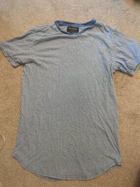 PACSUN Scallop Fit Curved Tee